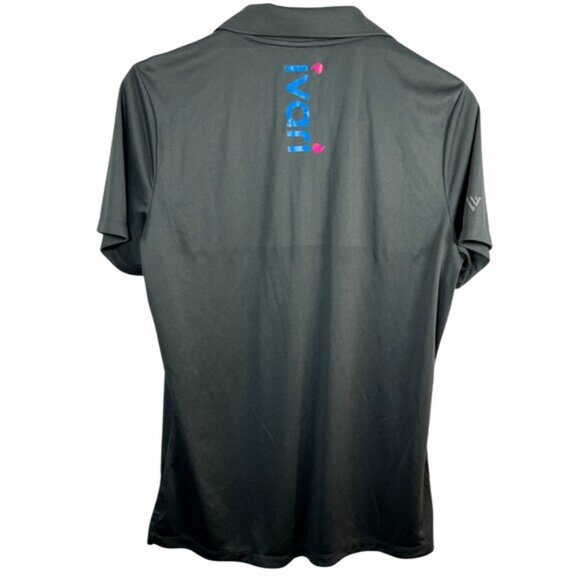 LevelWear Polo Shirt Mens Large Gray Golf Performance Short Sleeve - Picture 4 of 4